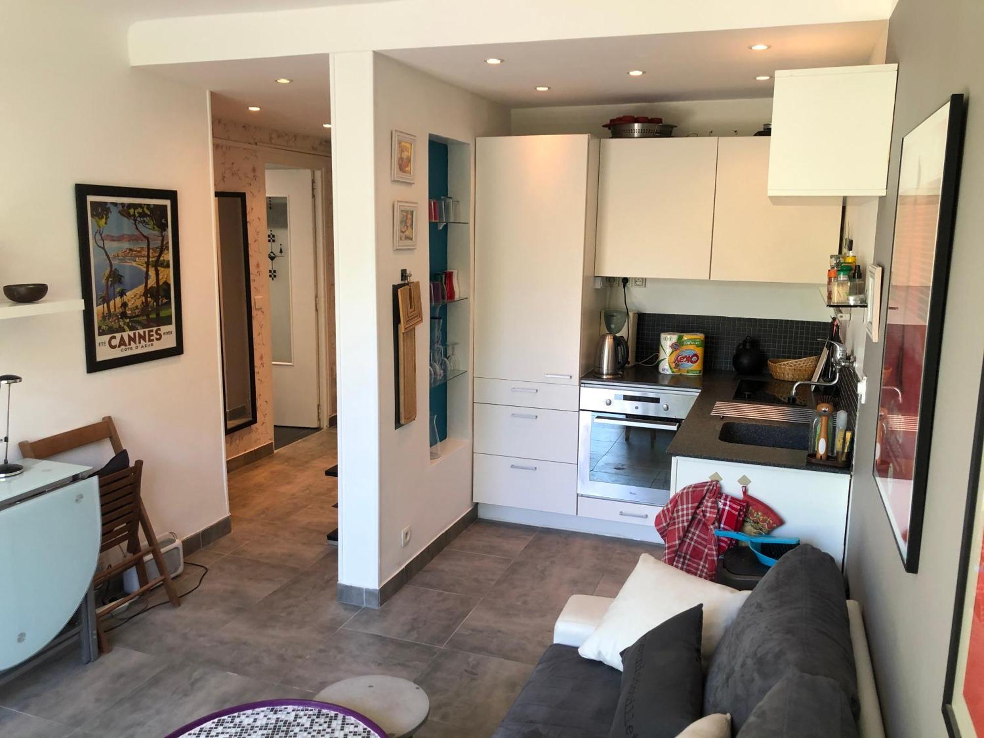Only 60M To The Beach, 2 Bedroom Cozy Apartment, 80M2 Big Garden, Very Central Cannes Kültér fotó